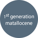 1st generation matallocene